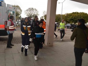 Besni Devlet Hastanesinde Yapılan Tatbikat Gerçeği Aratmadı