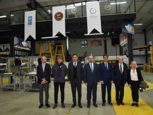 Ab Türkiye Delegasyonu Heyetinden Model Fabrika’ya Ziyaret