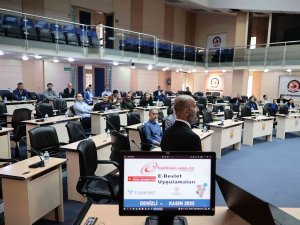 Denizli’de E-devlet Kapısı Eğitimi Gerçekleştirildi