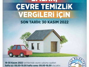 Talas’ta Vergi Ödeme Kolaylığı