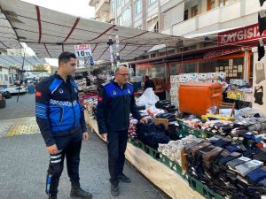 Zabıta Pazaryerlerini Denetliyor