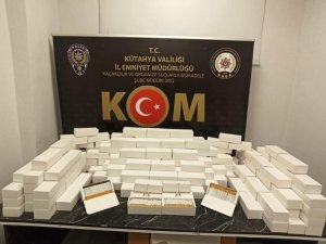Kütahya’da Bandrolsüz 54 Bin 800 Adet Makaron Ele Geçirildi