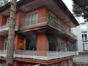 Burdur’da Ev Yangını