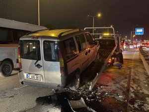 Alkollü Sürücü Zincirleme Kazaya Yol Açtı, 5 Araç Birbirine Girdi: 2 Yaralı