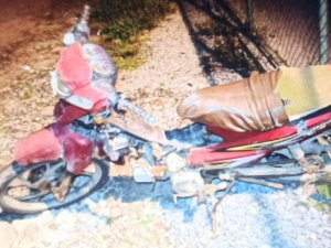 Terk Edilmiş Motosiklet Otoparka Çekildi