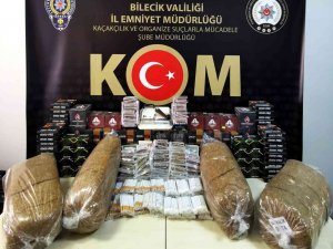 Bilecik’te Kaçak Tütün Ve Tütün Mamulü Operasyonu