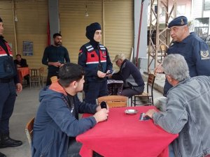 Jandarma Ekipleri Vatandaşlara Kades’i Tanıttı