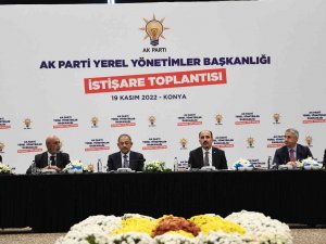 Ak Parti Yerel Yönetimler Başkanlığı İ̇stişare Toplantısı Konya’da Yapıldı