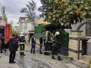 Kaynak Yapılan Atölyede Yangın Çıktı