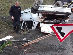 Zonguldak’ta Trafik Kazası: 1 Ölü, 3 Yaralı