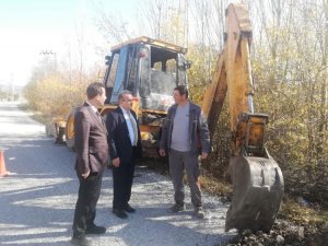 Bozüyük’te İçme Suyu Şebeke Yapım Çalışmaları Sürüyor