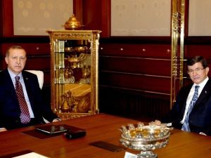 Cumhurbaşkanı Erdoğan, Başbakan Davutoğlu’nu Kabul Etti