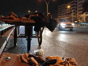 D-100 Karayoluna Bırakılan Şüpheli Çanta Fünyeyle Patlatıldı