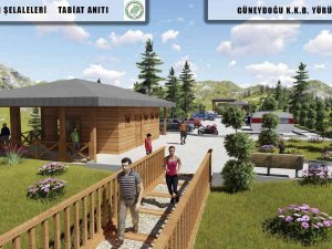 Sorkun Şelaleleri Turizme Kazandırılıyor