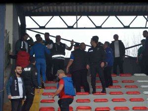 Amatör Lig Maçında Olaylar Çıktı