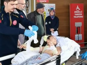 Kaynar Su Dolu Tencereye Düşen Çocuk Yaralandı