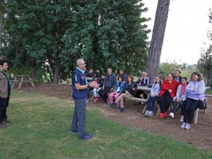 Büyükşehir İzcileri Zeytin Park’ta Kamp Yaptı