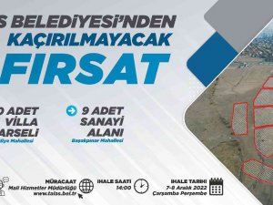Talas’ta Kaçırılmayacak Yatırım Fırsatı