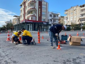 Didim Belediyesi Kentte Trafik Akışını Rahatlatmak İçin Çalışma Başlattı
