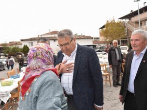 Başkan Çerçi Yağcılar Ve Üçpınar’da Vatandaşlarla Buluştu