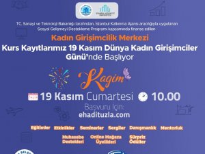 Tuzla Belediyesi Kadın Girişimcilik Merkezi’nde 12 Farklı Branşta Eğitimler Başlıyor