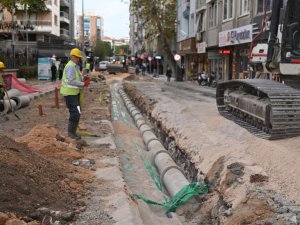 Avni Gemicioğlu Caddesi’nde Altyapı Çalışmaları