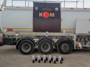 Tankerde 22 Bin Litre Kaçak Akaryakıt Ele Geçirildi