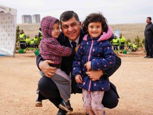 Şehitkamil 25. Ormana Can Suyu Verildi