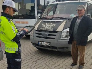 Şaphane’de Okul Servis Araçları Denetlendi