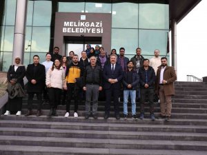 Başkan Palancıoğlu, Erasmus Öğrencilerini Ağırladı