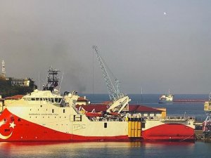 Barbaros Hayrettin Paşa Sismik Araştırma Gemisi Trabzon Limanından Ayrıldı