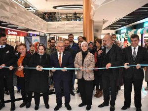 Başkan Büyükkılıç, ‘Dantel Anglez El Sanatları Sergisi’nin Açılışını Yaptı