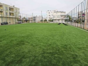 Karaduvar Futbol Sahası’nda Sona Yaklaşıldı