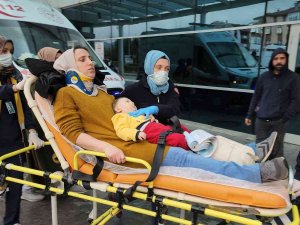 Hastane Yolunda Takla Attılar: “Biri Bebek 3 Yaralı”