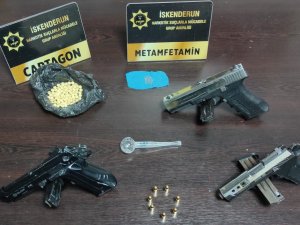 Hatay’da Uyuşturucu Hap Operasyonu: 4 Gözaltı