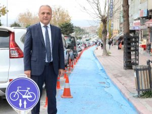 Suluova Belediyesi Bisiklet Yolu İçin Çalışmalara Başladı