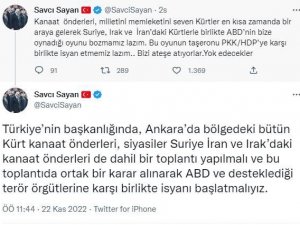 Başkan Sayan: “Abd’nin Bize Oynadığı Oyunu Bozmamız Lazım”