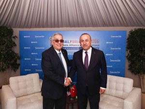 Bakan Çavuşoğlu, Fas’ta Lübnanlı Mevkidaşı Habib İle Görüştü