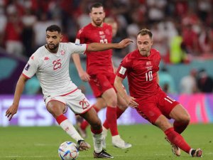 2022 Dünya Kupası: Danimarka: 0 - Tunus: 0