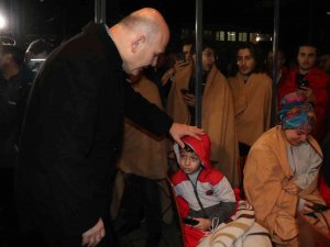 Bakan Soylu Deprem Bölgesinde: "Biraz Sonra Elektrik İle İlgili Herhangi Bir Kesinti Söz Konusu Olmayacak"