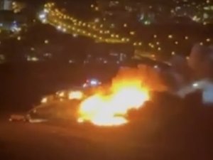 Bursa’da Çöplük Alanda Çıkan Yangın Korkuttu