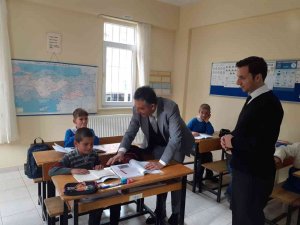 İ̇l Milli Eğitim Müdürü Güney Köy Okullarında Denetimde Bulundu