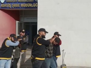 Çaldıkları Otomobille Gezerken Yakalanan 3 Kişi Tutuklandı
