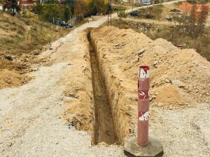 İ̇nhisar’da Doğalgaz Çalışmalarına Başlandı