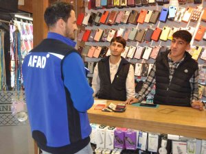 Afad’tan Kızıltepe Esnafına Temel Afet Bilinci Eğitimi