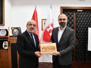 Kayü Rektörü Karamustafa, Kuzey Makedonya’da İşbirliği Ziyaretlerinde Bulundu