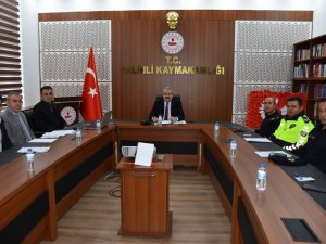 Salihli’de Trafik Tedbirleri Toplantısı Yapıldı