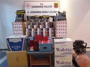 Çanakkale’de 90 Bin Tl Değerinde 29 Kilogram Kıyılmış Tütün Ele Geçirildi