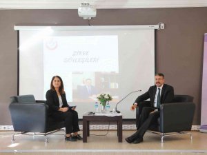 Vali Çelik, Öğrencilere Eğitim Hayatını, Mesleki Deneyimlerini Anlattı