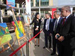 Antalya’da Adalet Çalışanlarından Resim Sergisi